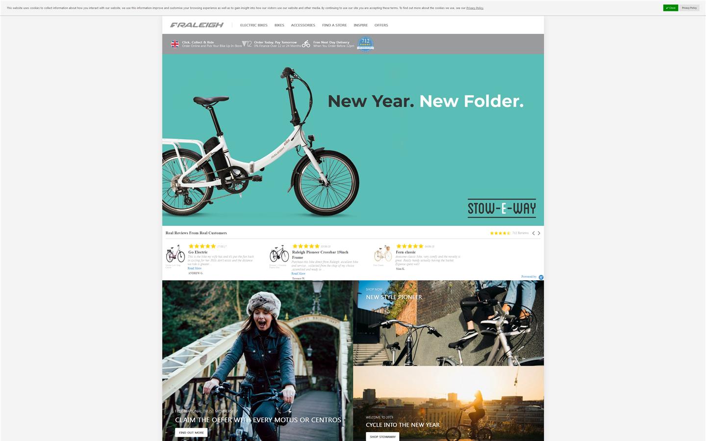 Raleigh Website