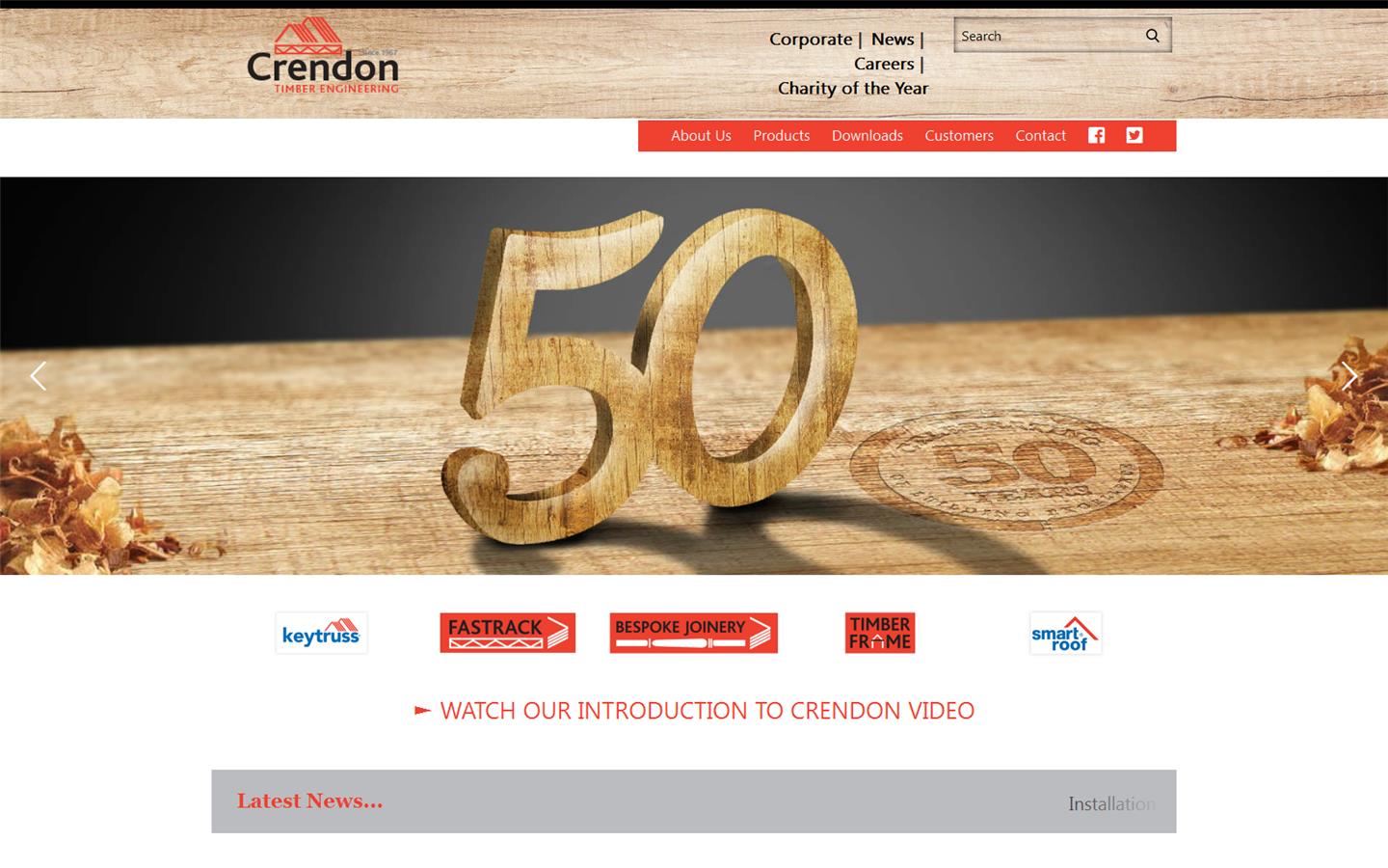 Crendon Timber Engineering Website
