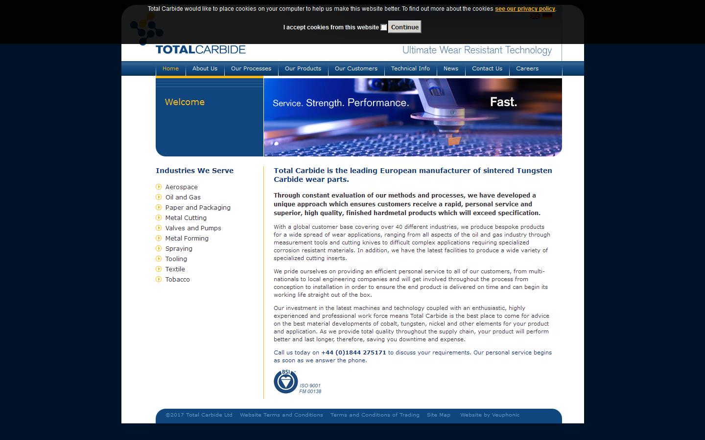 Total Carbide Website