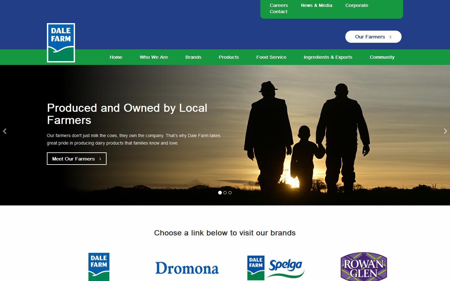 Dale Farm Creamery Website