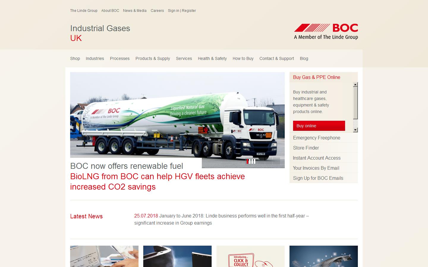 B O C Website