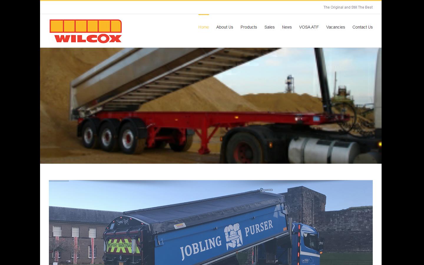 Wilcox Commercial Vehicles Website