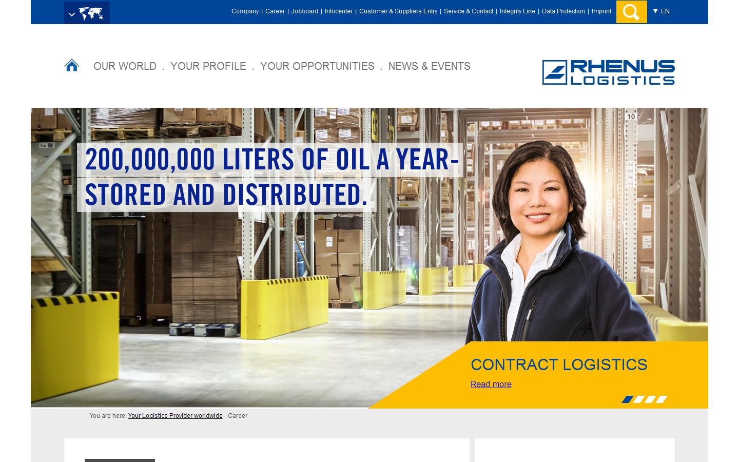 Rhenus Lupprians Website