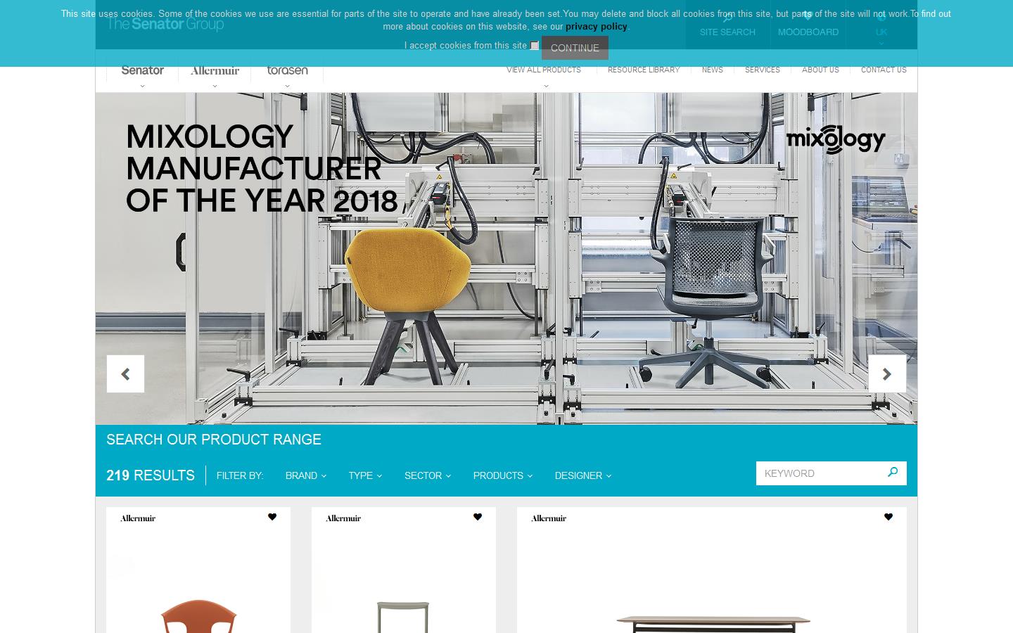 The Senator Group Website