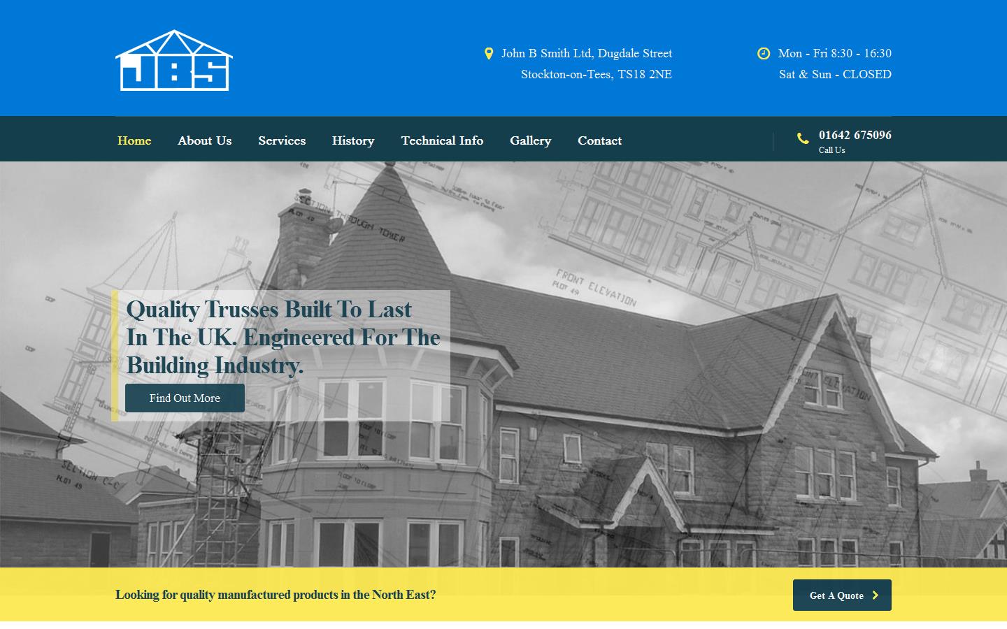 John B Smith Ltd Website