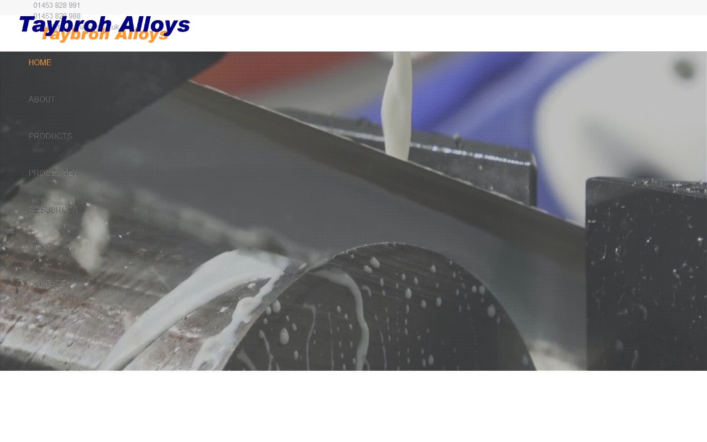 Taybroh Alloy & Stainless Steels Ltd Website