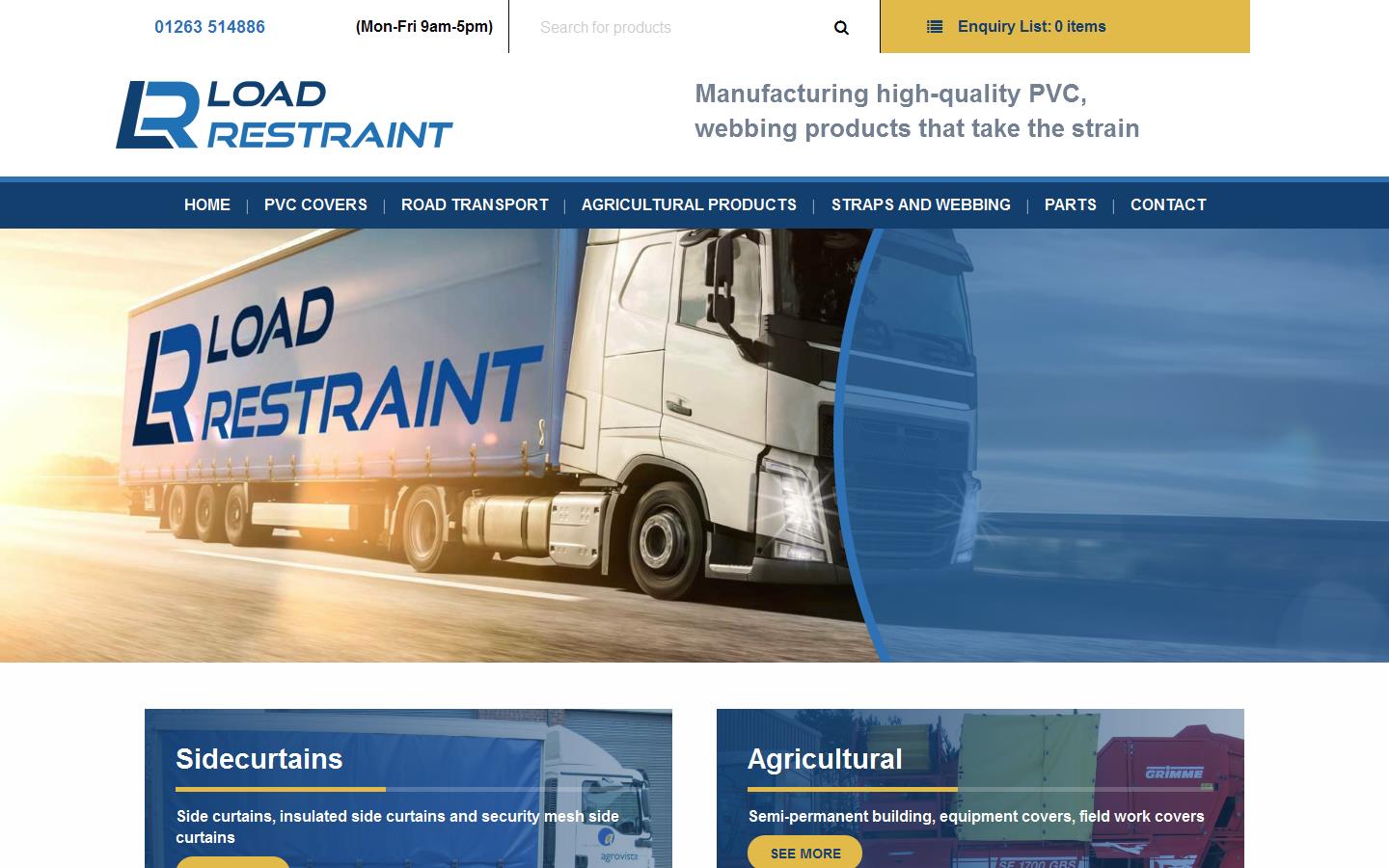 Load Restraint Ltd Website