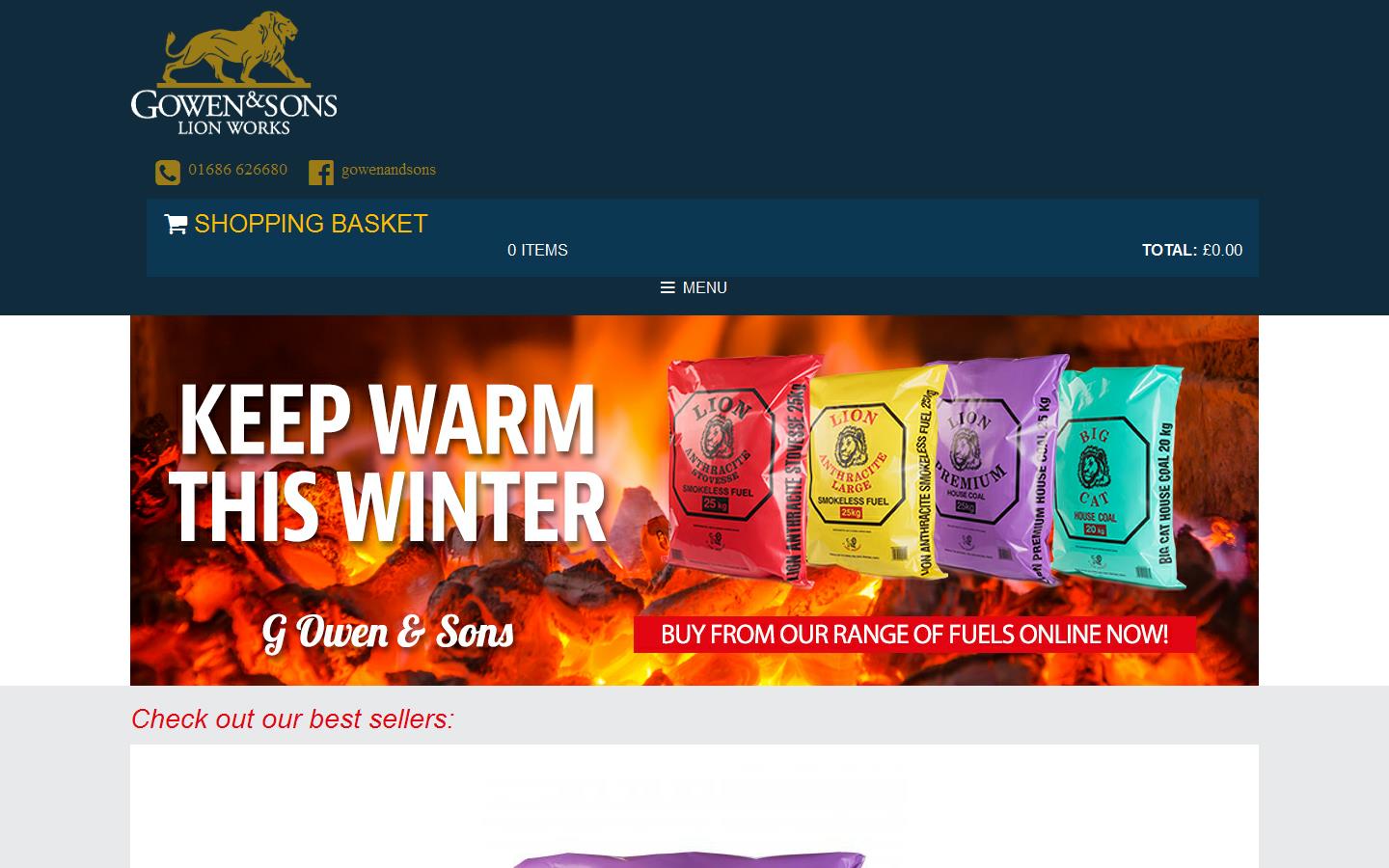 G Owen & Sons Website