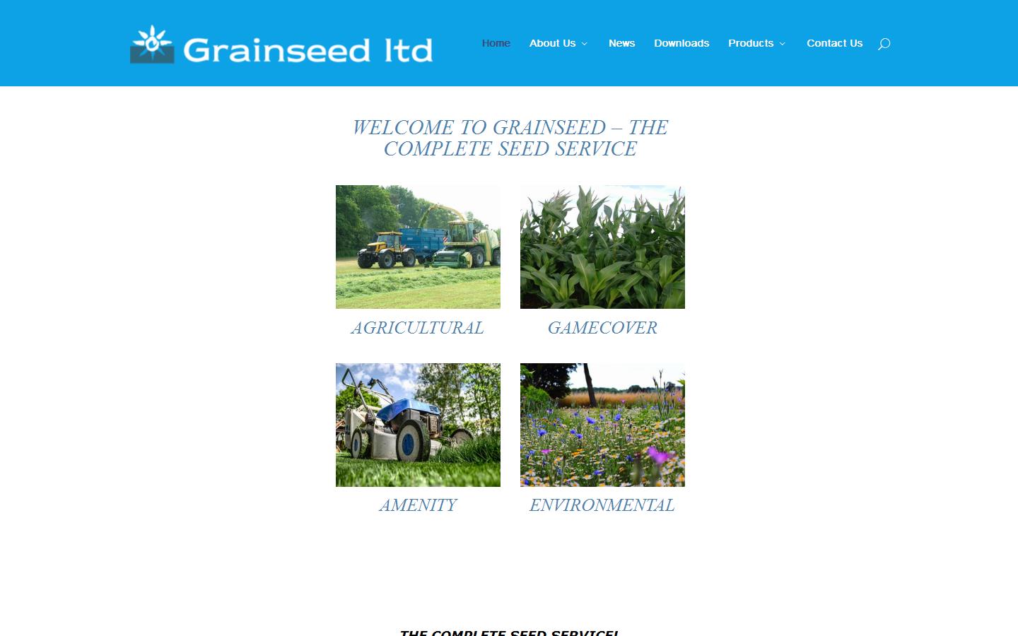 Grainseed Ltd Website