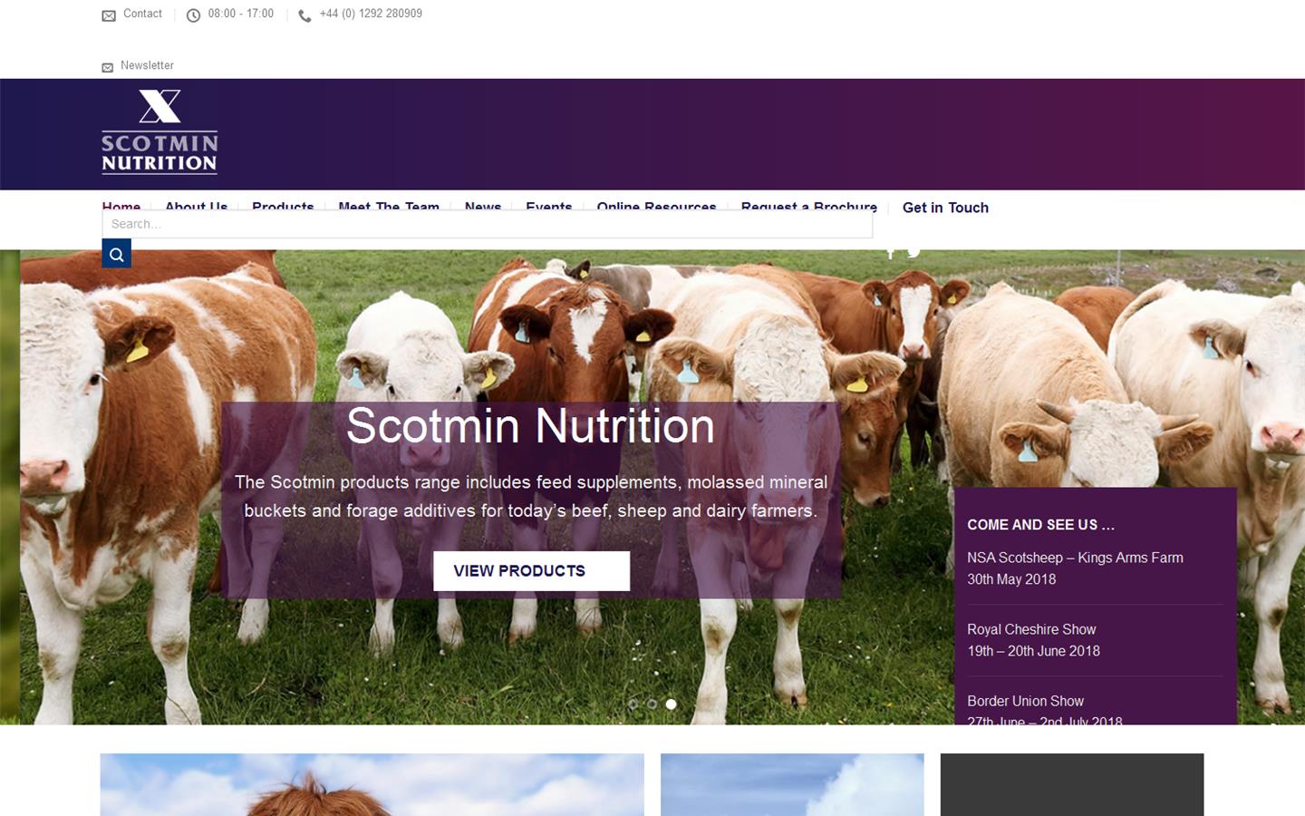 Scotmin Nutrition Website