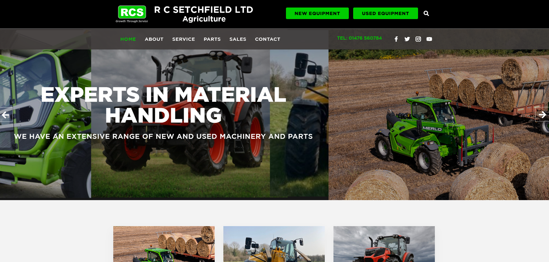 R C Setchfield Ltd Website