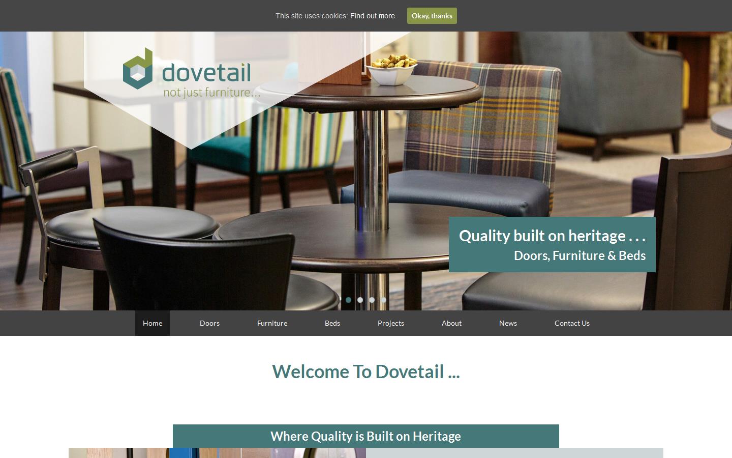 Dovetail Enterprises Website