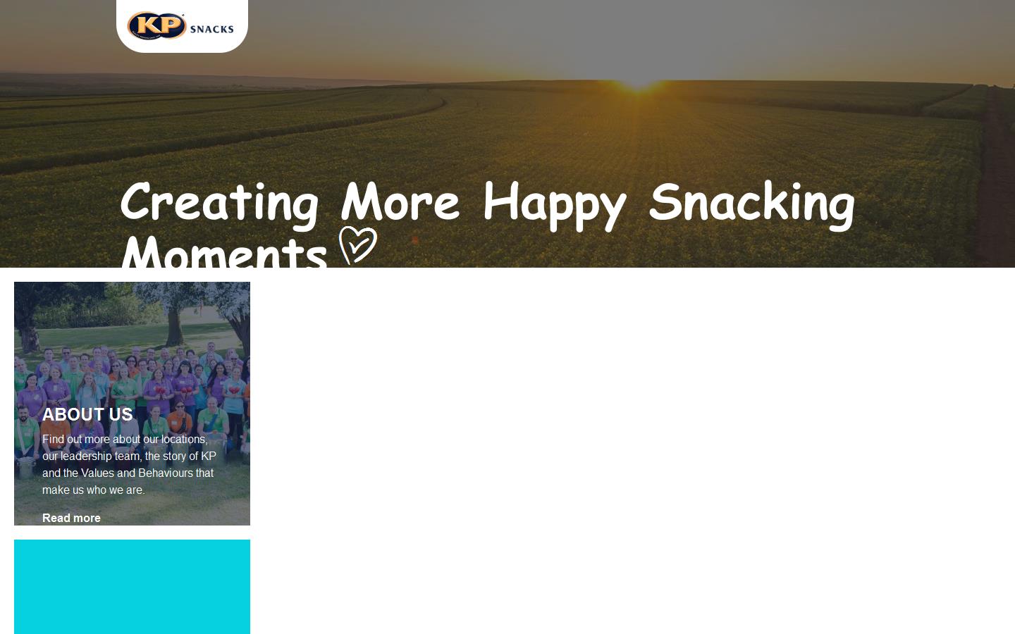 K P Snacks Website