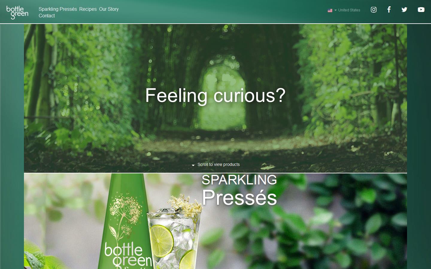 Bottle Green Website
