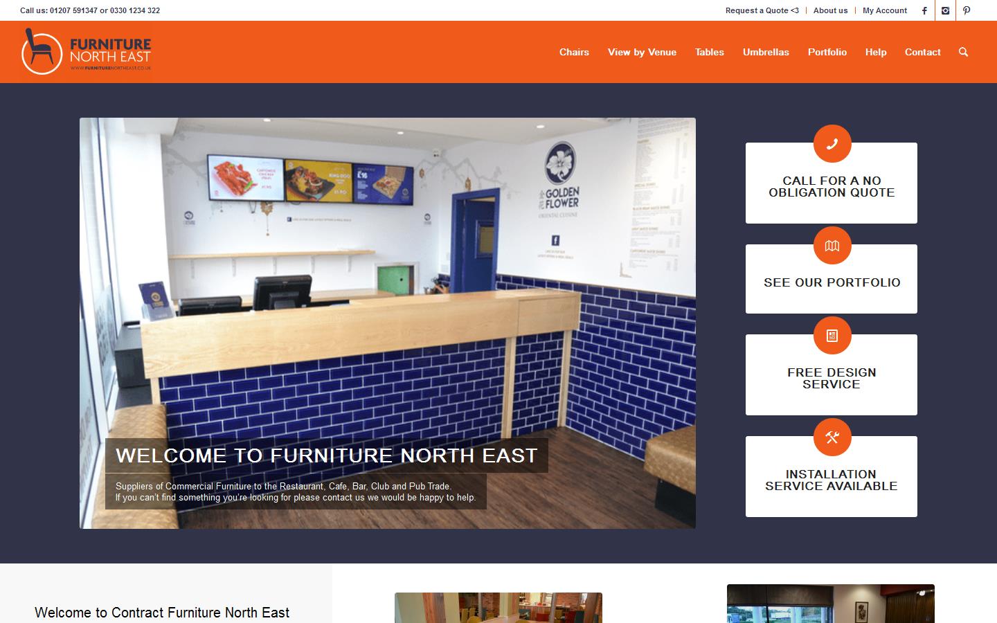 Joinery & Furniture Solutions Website