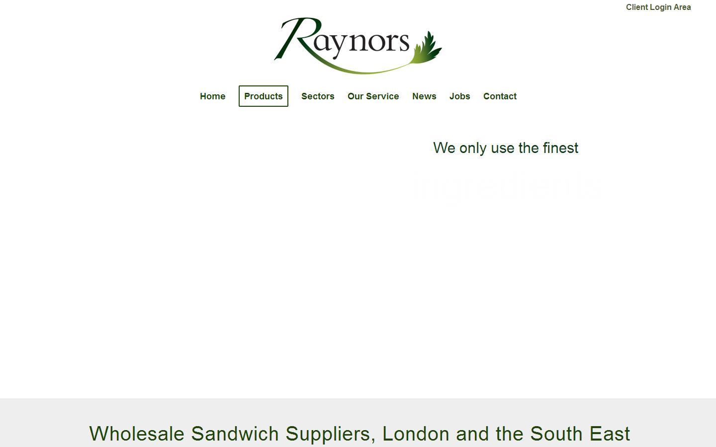 Raynor Foods Website