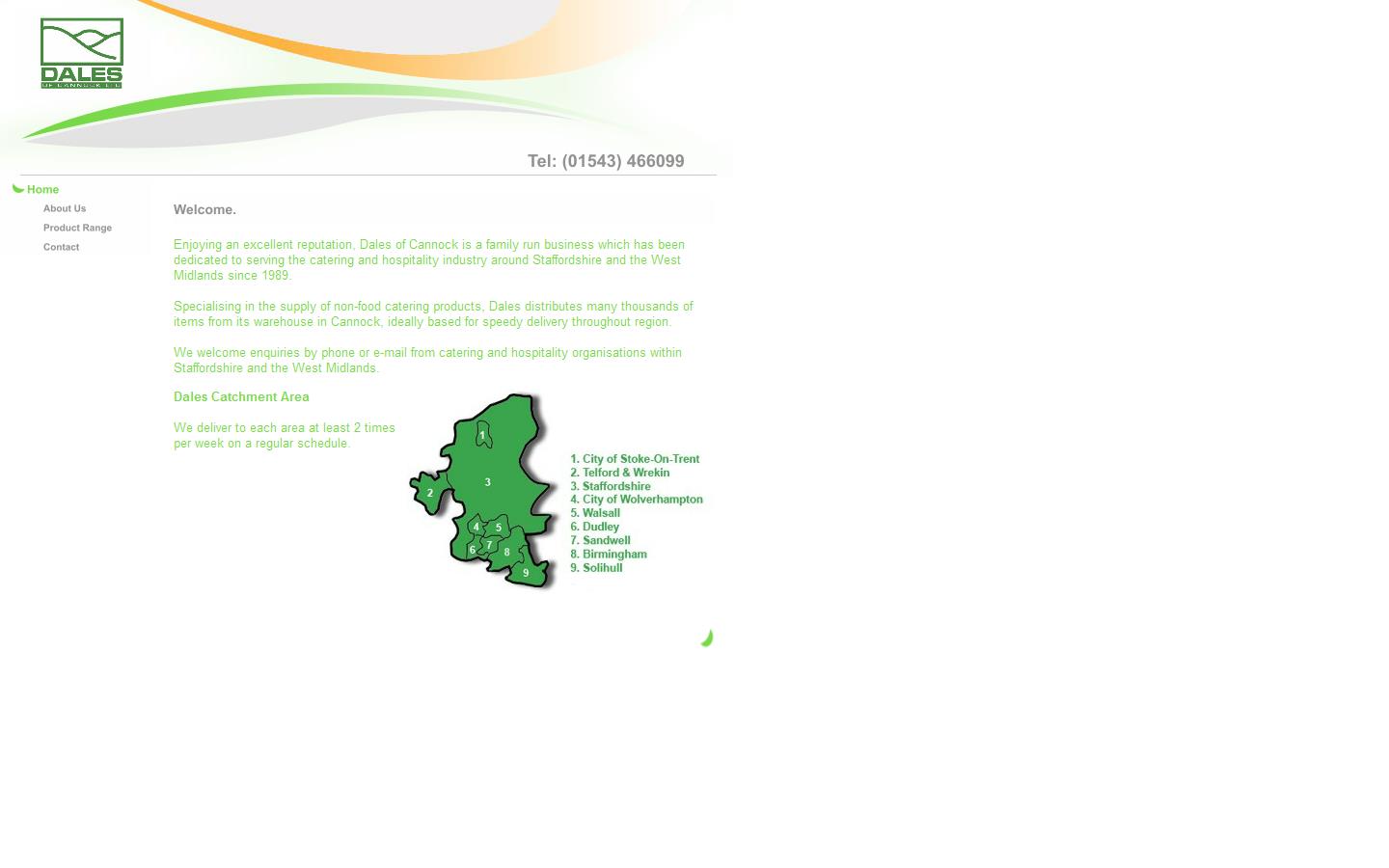 Dales of Cannock Website