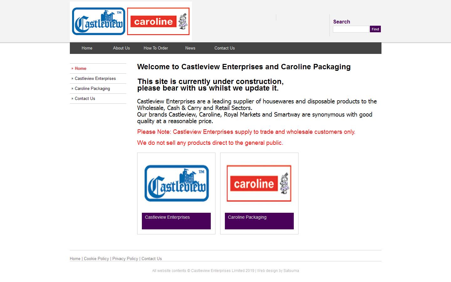 Castle View Enterprises Website