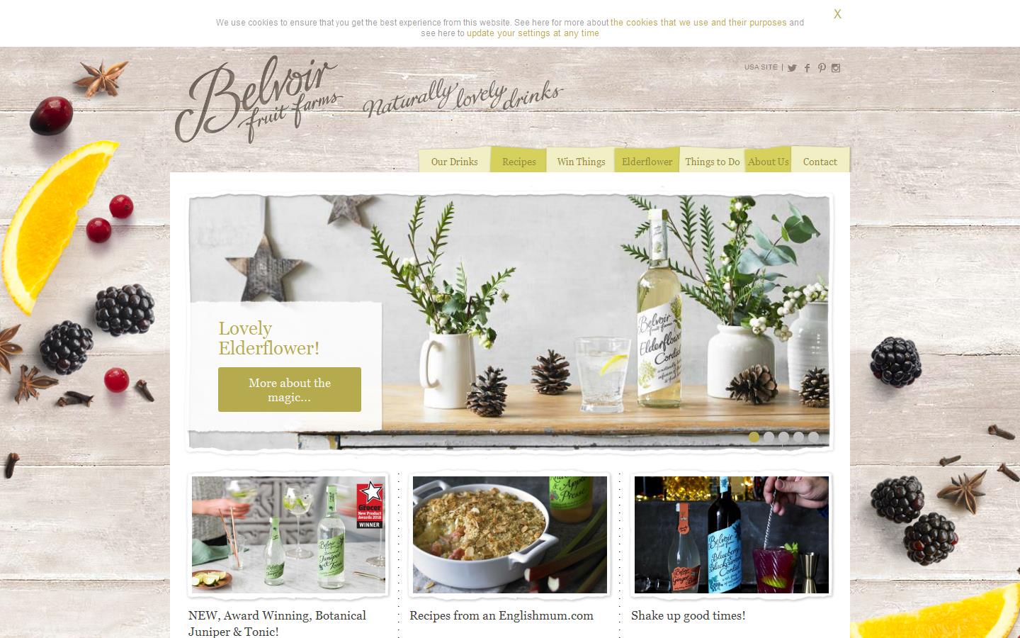 Belvoir Farm Ltd Website