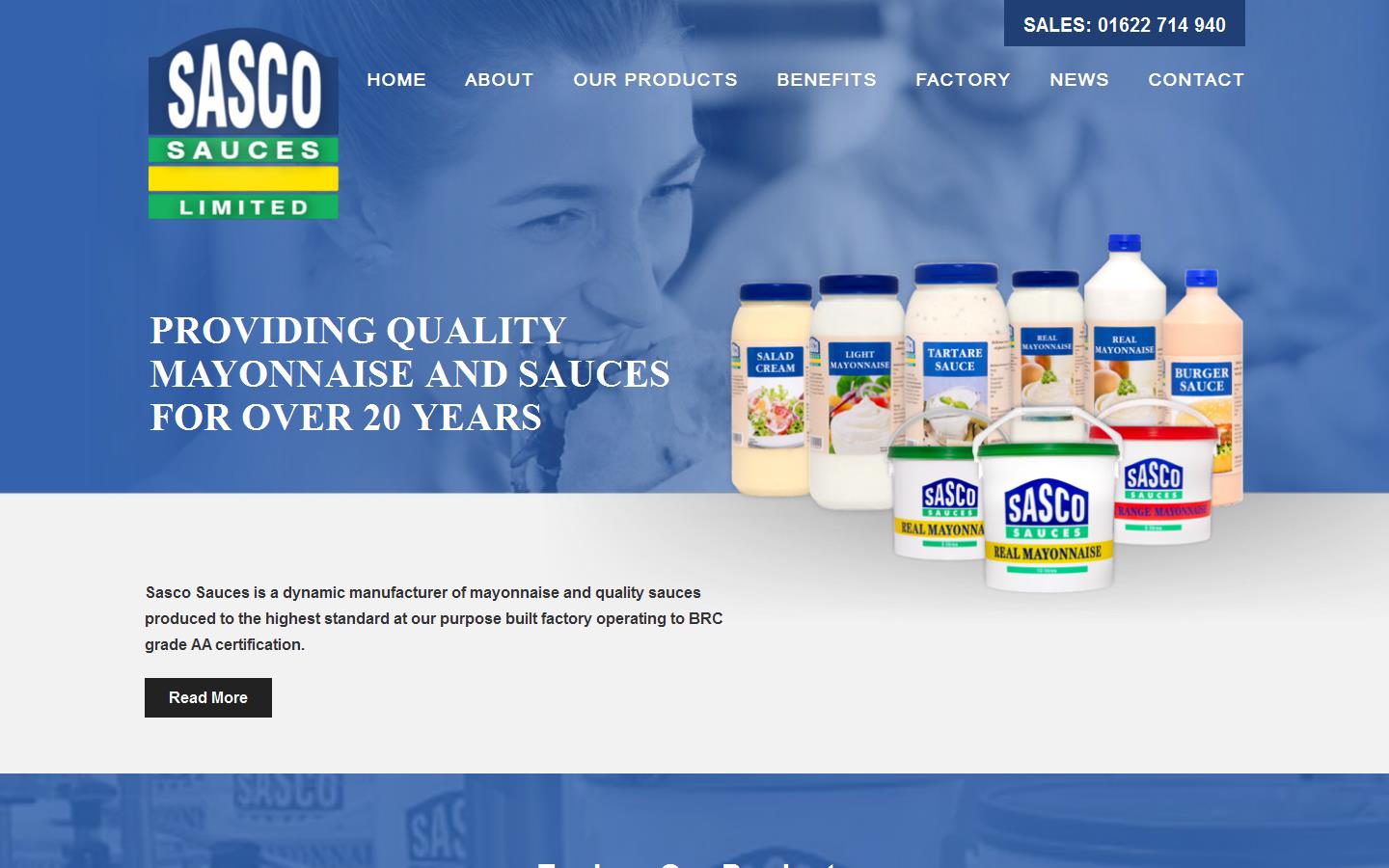 Sasco Sauces Ltd Website