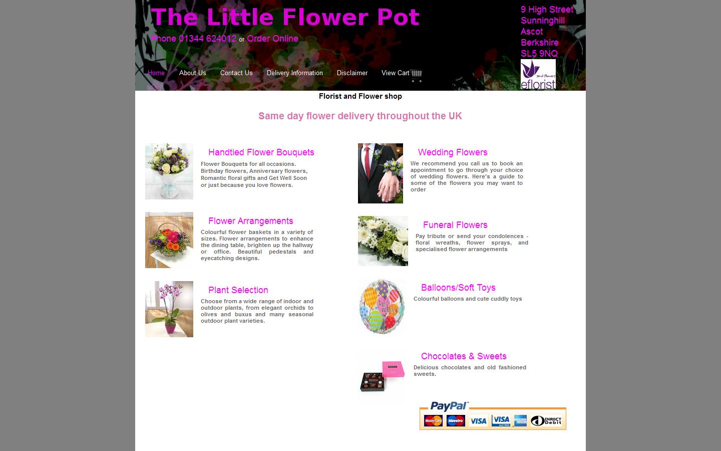 The Little Flower Pot Website