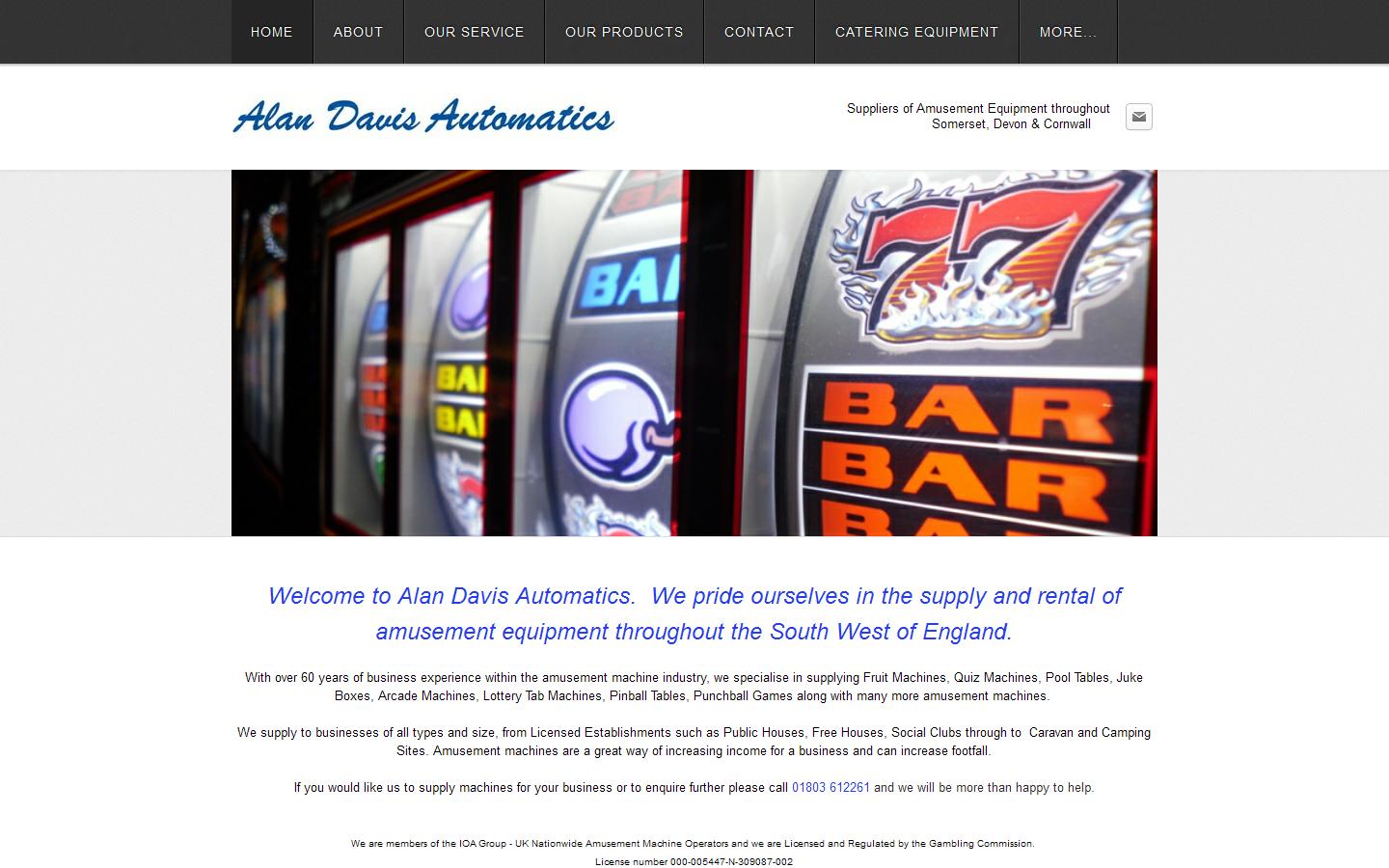 Alan Davis Automatics Website