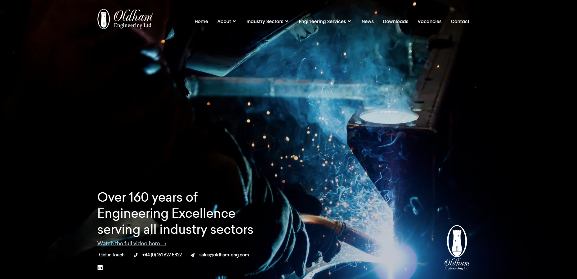 Oldham Engineering Website