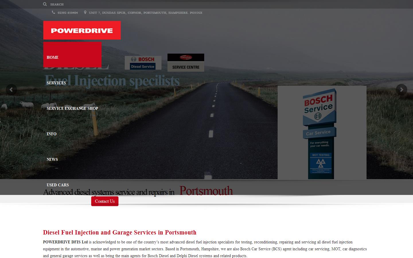 Powerdrive Ltd Website