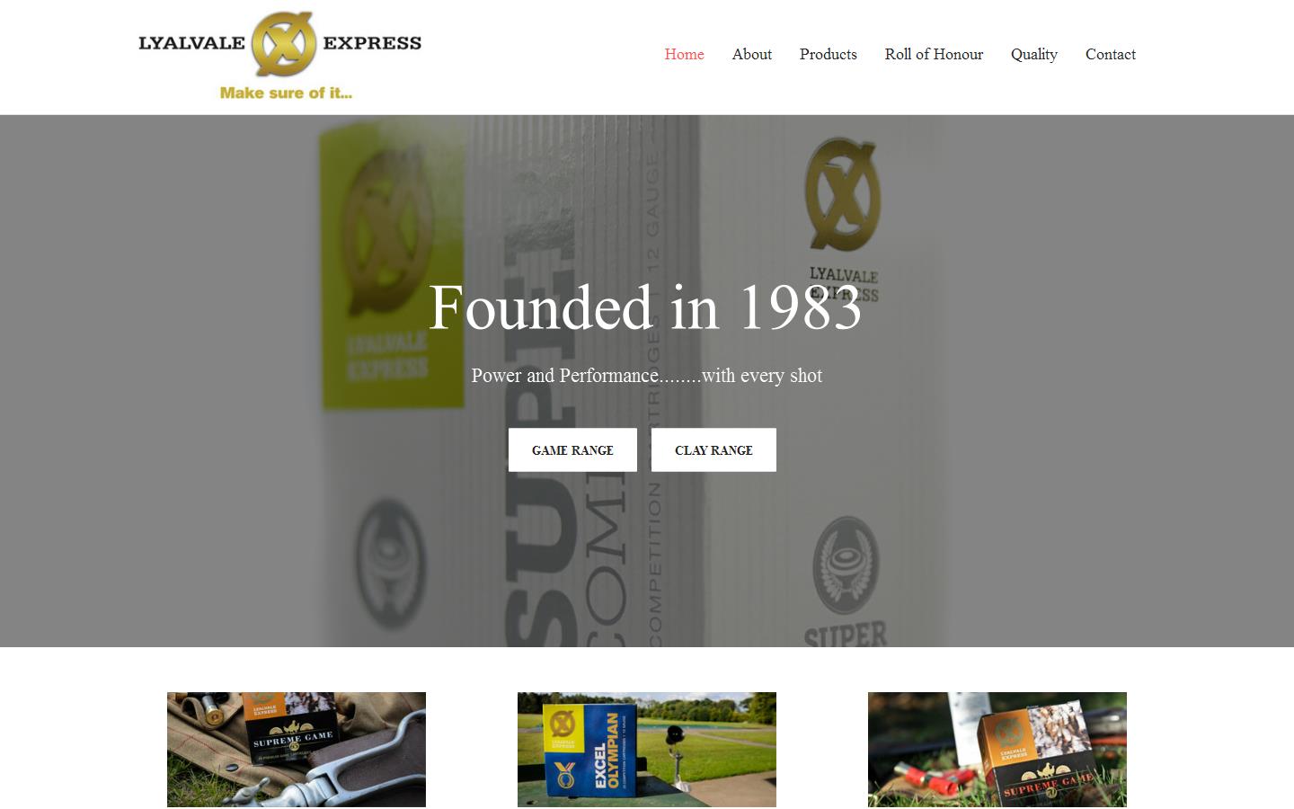 Lyalvale Express Ltd Website
