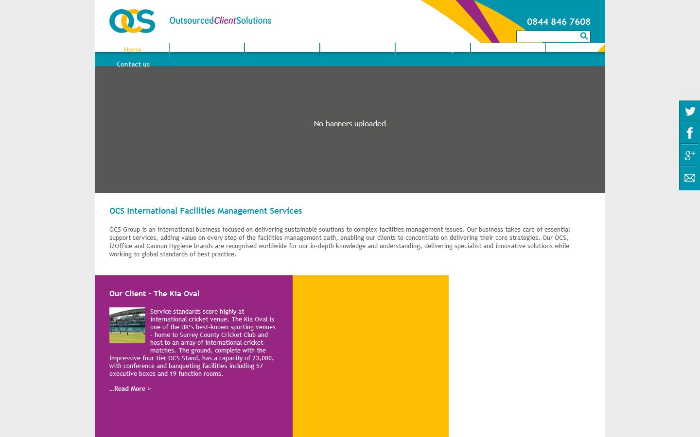 OCS Group UK Ltd Website