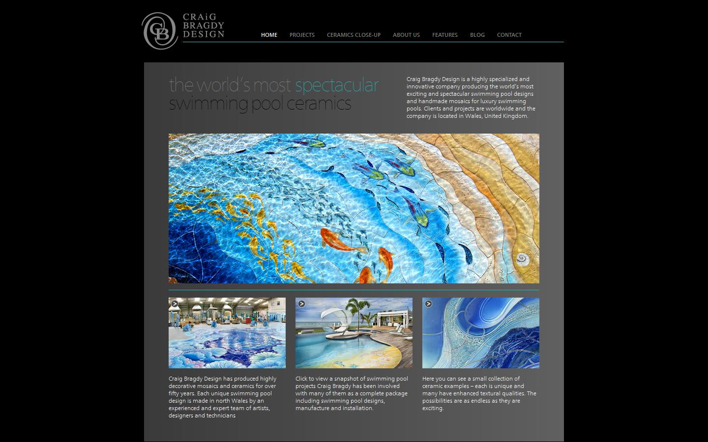 Craig Bragdy Design Website