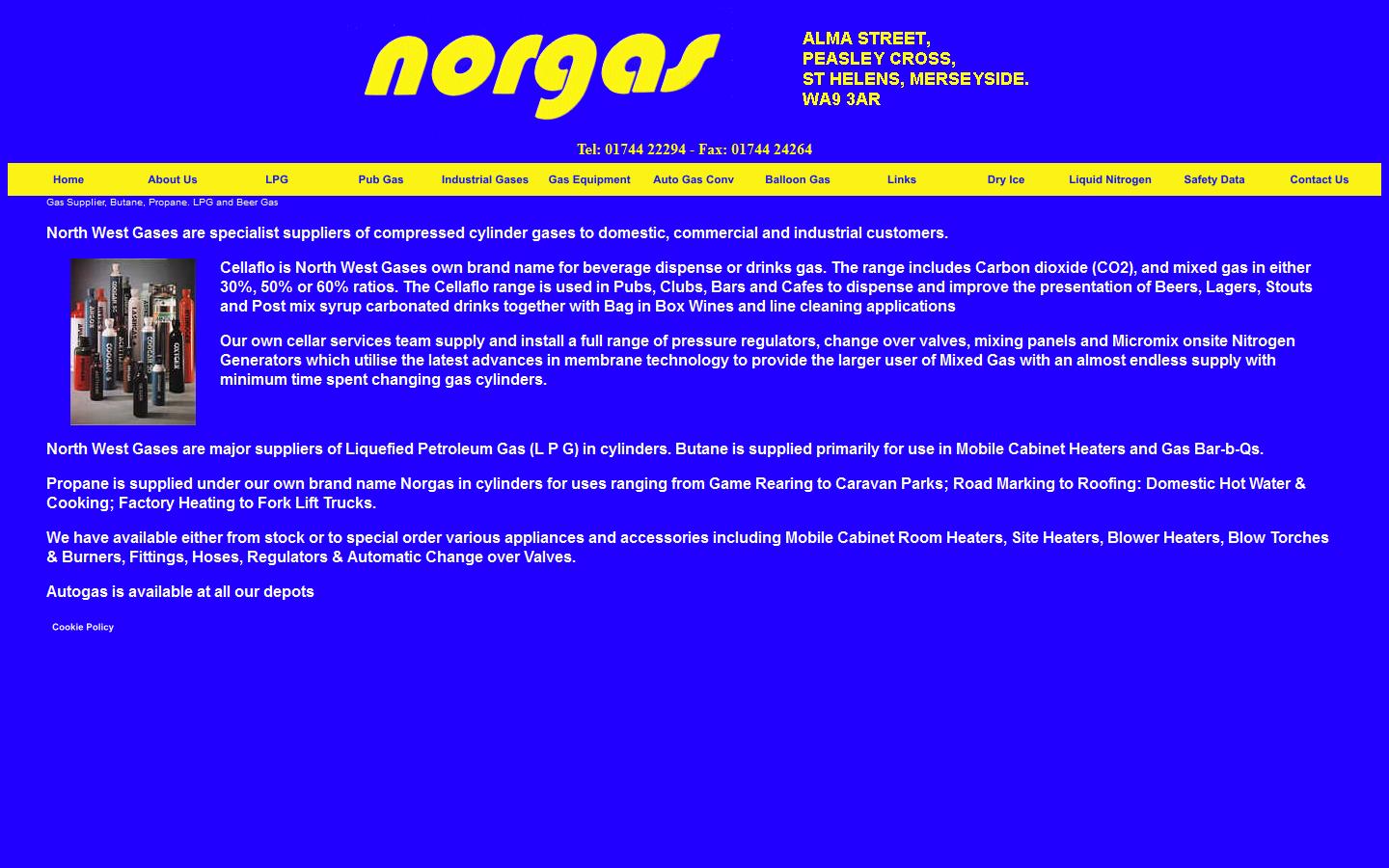 Norgas Website