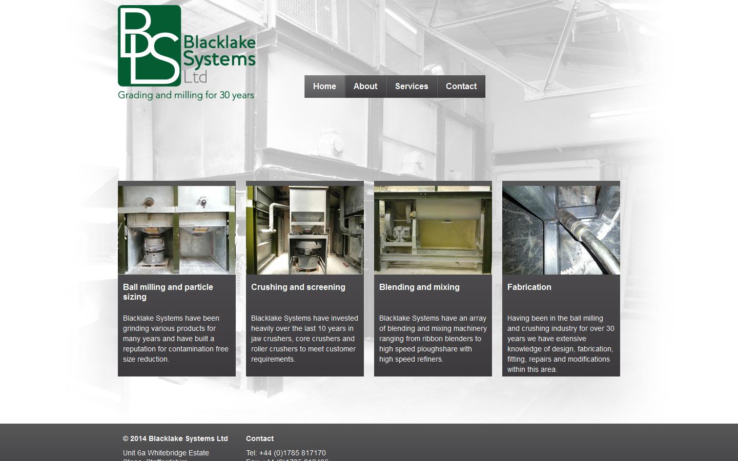 Blacklake Systems Ltd Website