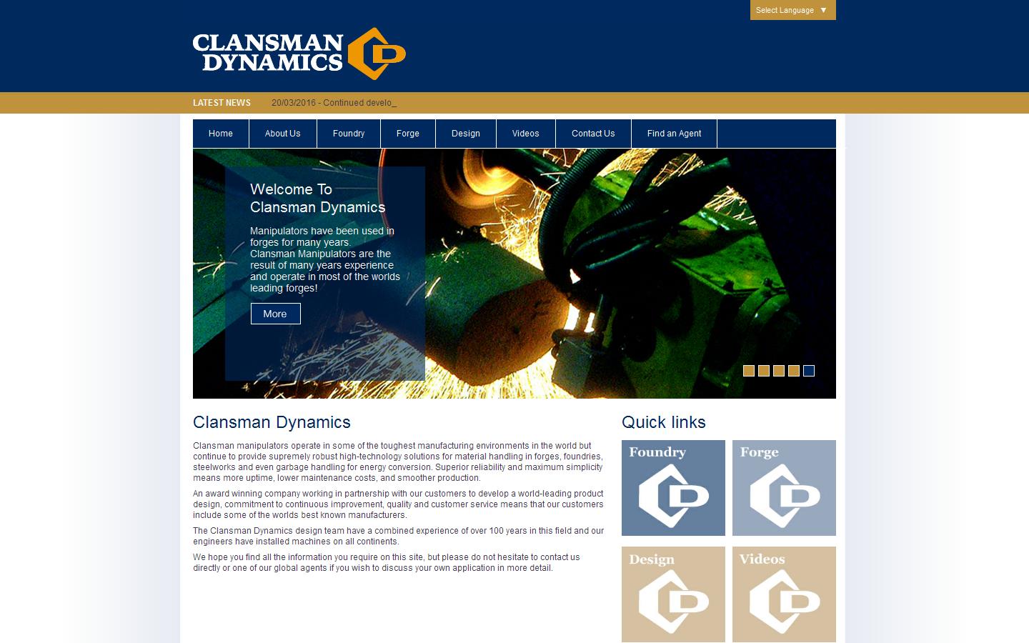 Clansman Dynamics Website