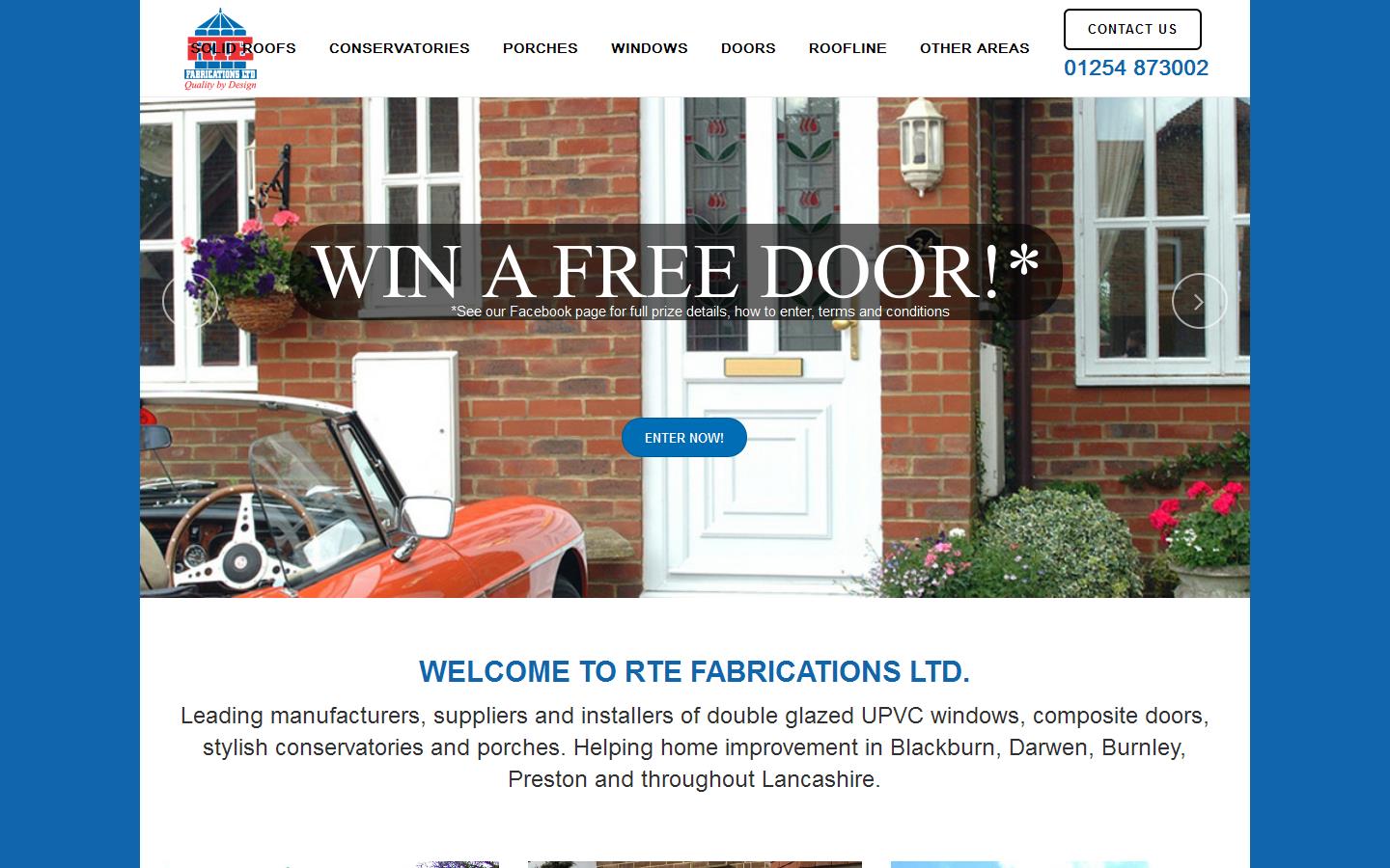 R T E Fabrications Ltd Website