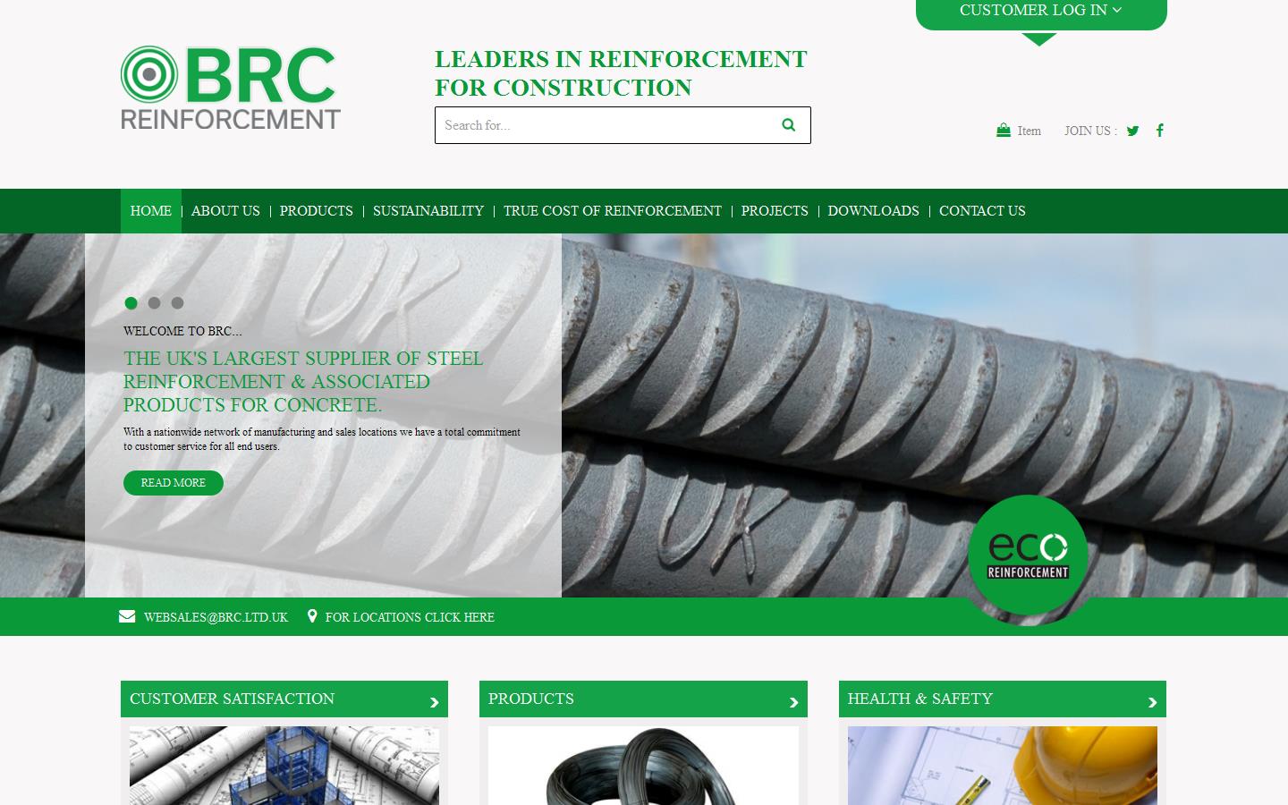 B R C Ltd Website