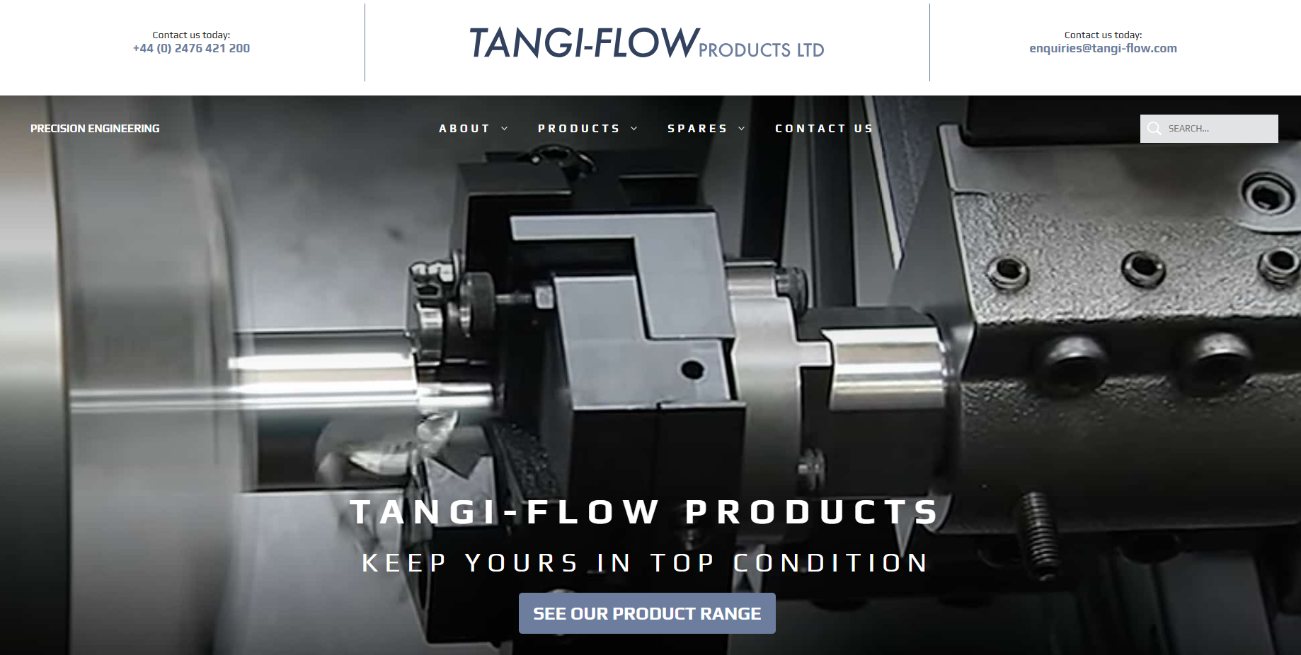 Tangi-flow Website