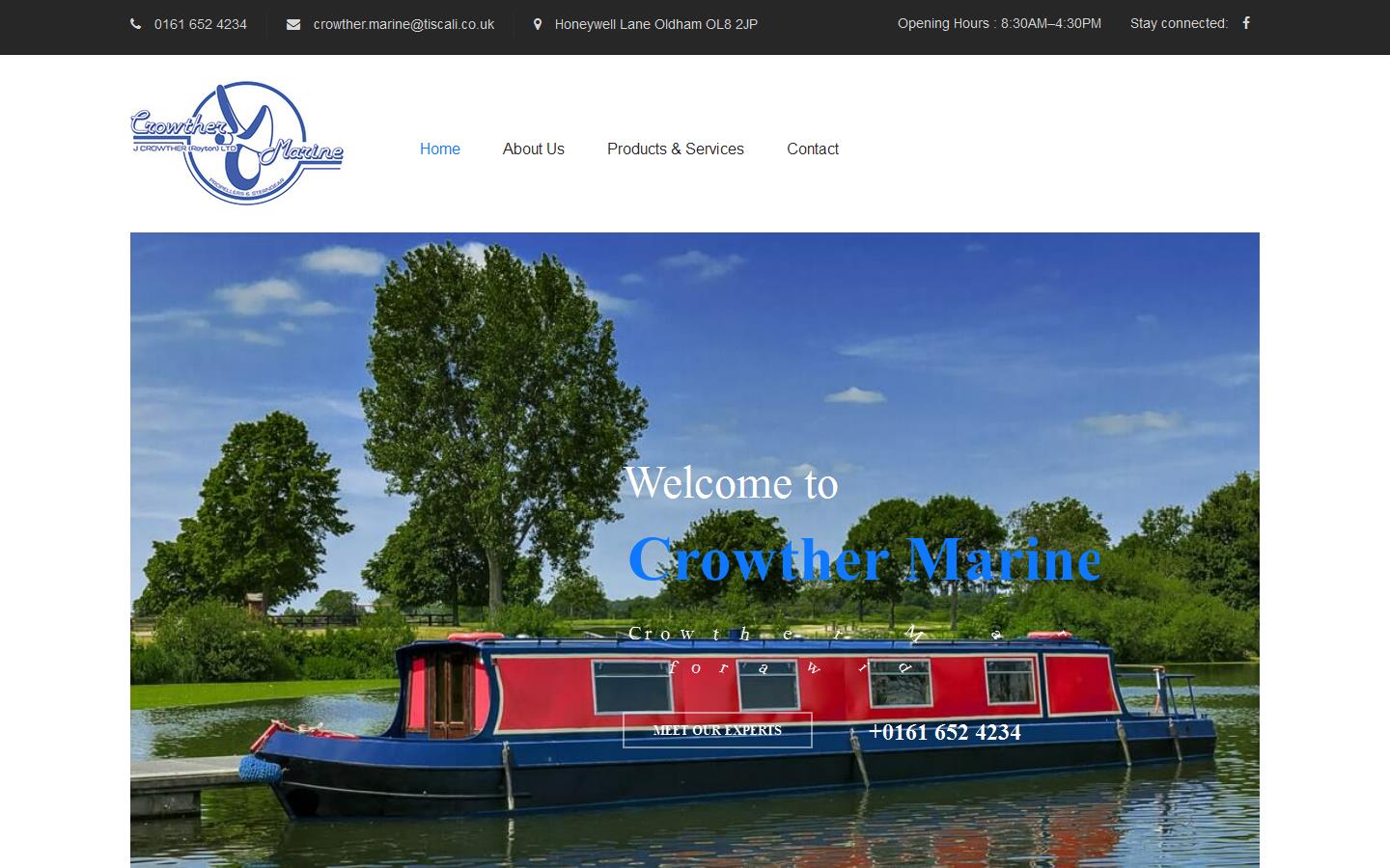 Crowther Marine Website