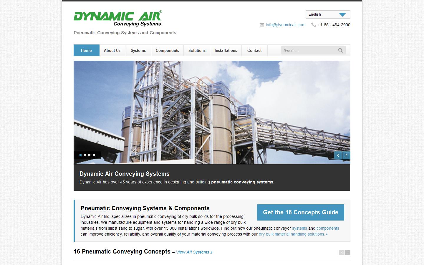 Dynamic Air Website