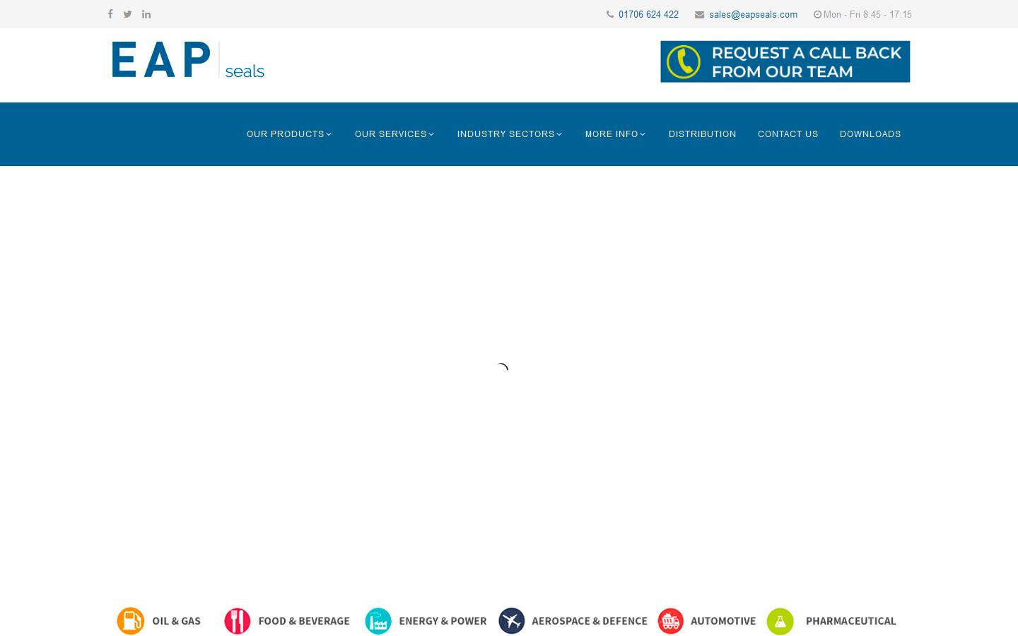 E A P International Ltd Website