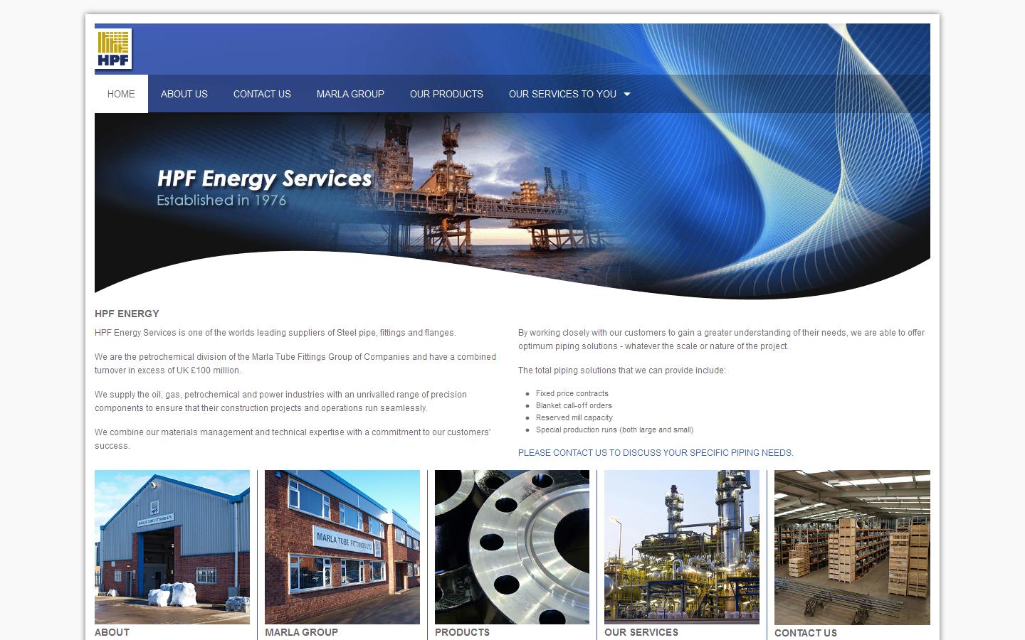 H P F Website