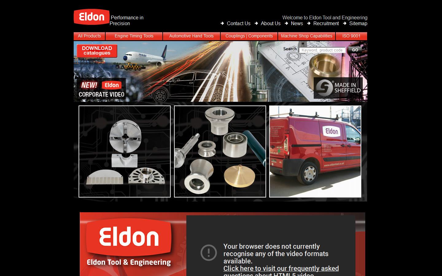 Eldon Engineering Company Ltd Website