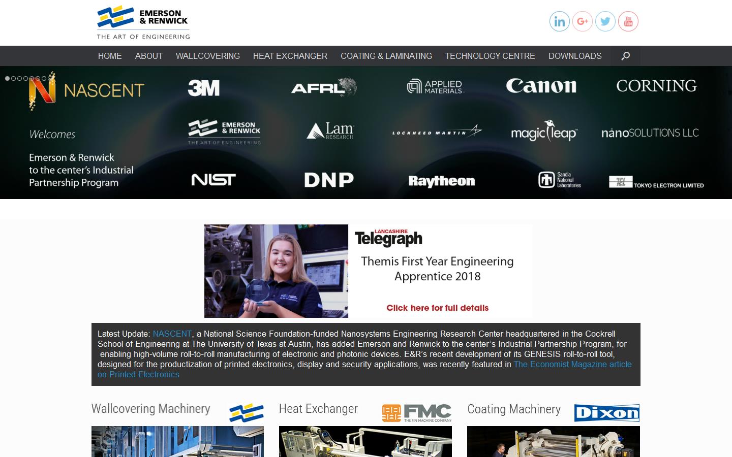 Emerson & Renwick Website