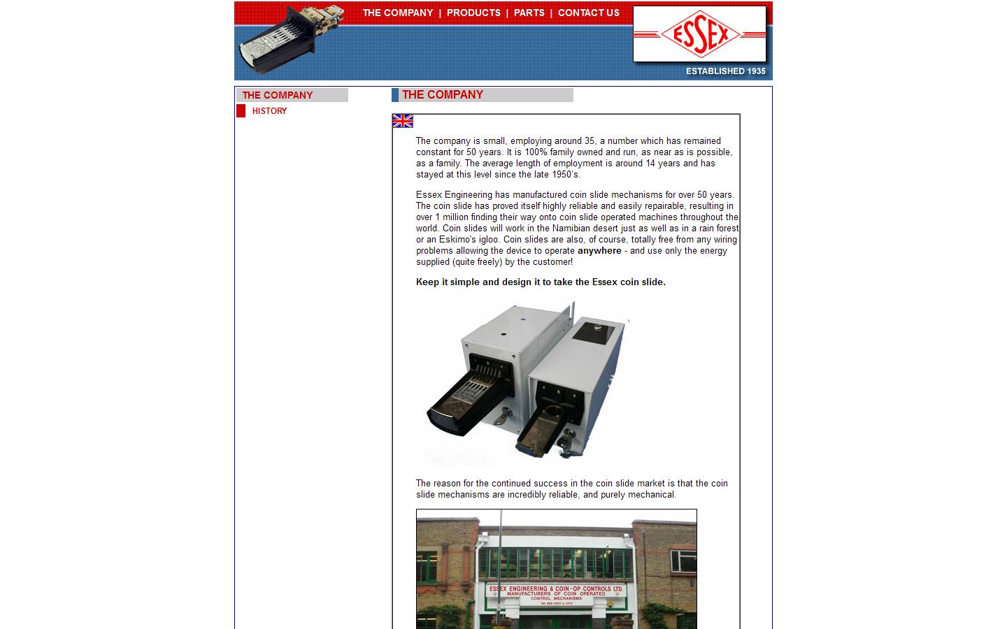 Essex Engineering Website