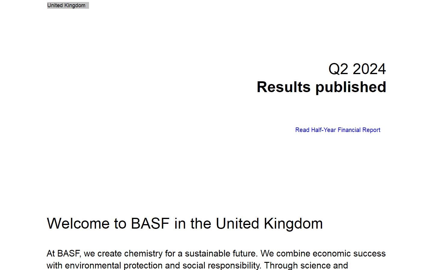 BASF Website