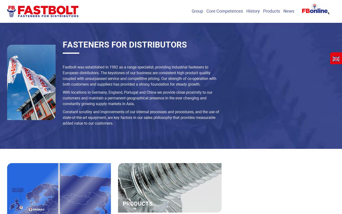 Fastbolt Website