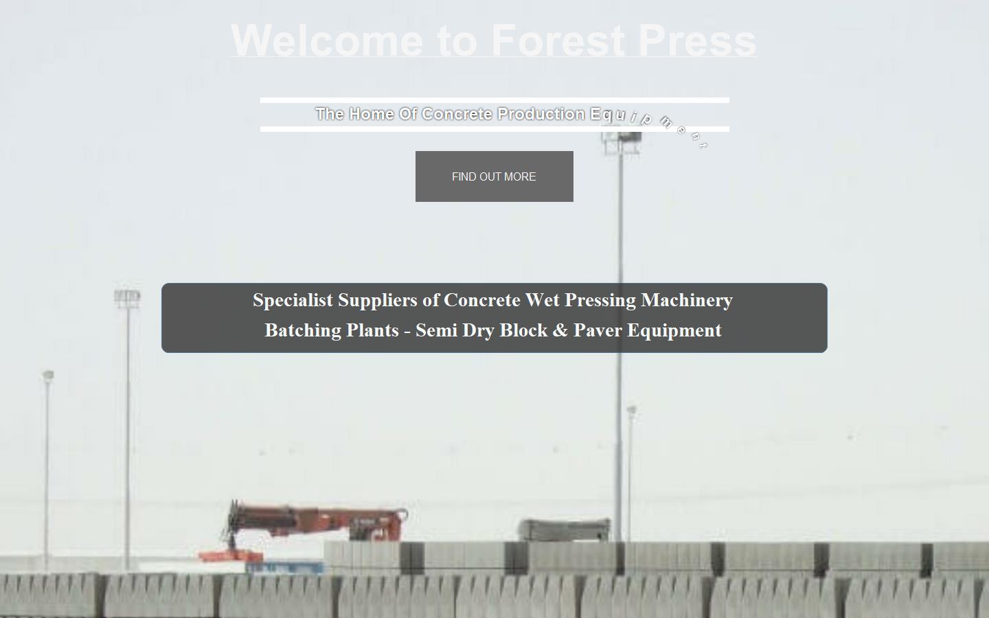Forest Press Hydraulics Ltd Website