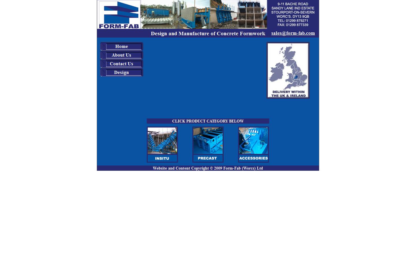 Form-fab Website