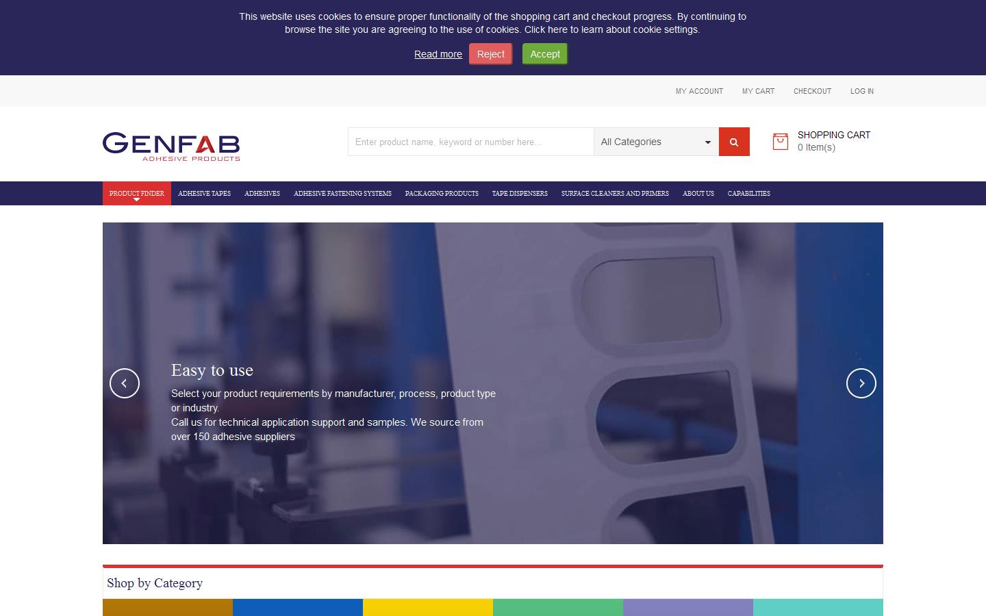 Genfab Website