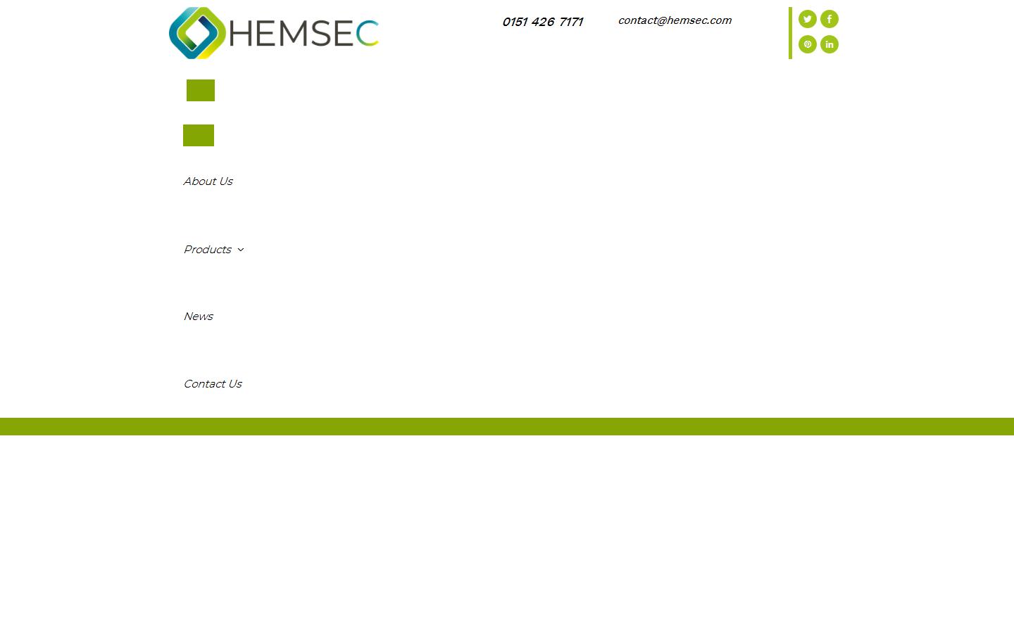 Hemsec Website